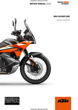 KTM 2024 - 890 ABENTEUER - WERKSTATT SERVICE REPARATURHANDBUCH