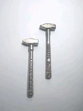 Vintage 1950's See's Candies Advertising Mini/Miniature Mallet Hammer Lot of 2