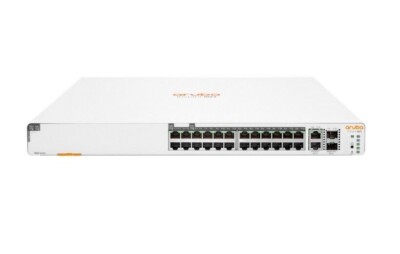 Aruba Instant On 1960 24G JL807A 20p Class4 4p Class6 PoE 2XGT 2SFP+ 370W Switch