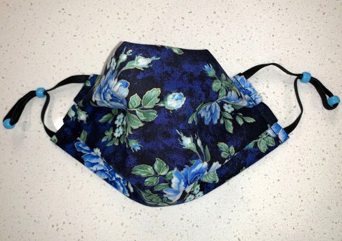 FACE MASK DOUBLE LAYER FABRIC FASHION MASKS WASHABLE REUSABLE 85 Colors Cotton - Picture 52 of 62