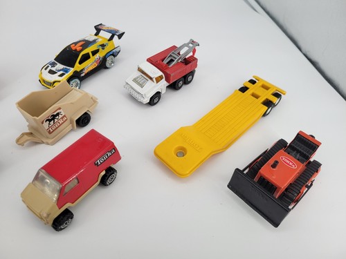 Tonka, Matchbox, Auburn Tractor, Hotwheels Lot Of Vehicles Assortment As Is - Picture 4 of 22