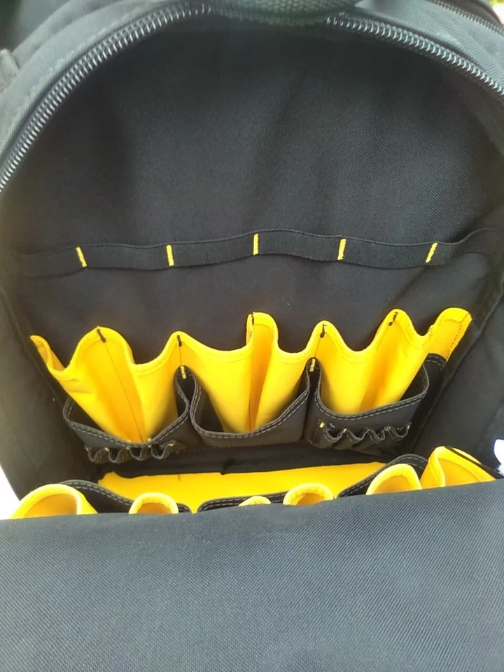 DEWALT DGCL33 Pocket Tool Backpack Toughbuilt Knife Pouch Milwaukee Veto Bag - Image 3 of 4