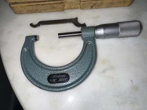 Mitutoyo Outside  Micrometer 1-2” .0001" No. 103-114