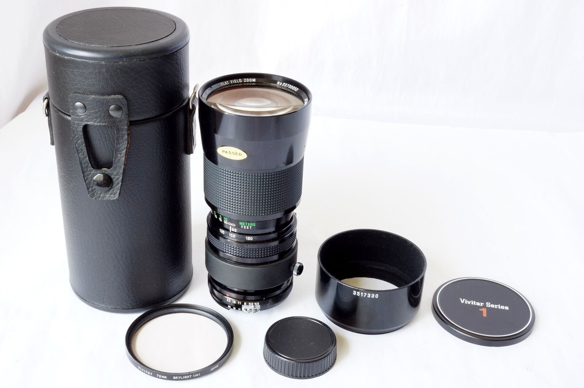 Vivitar Series 1 90-180mm f4.5 VMC Flat Field Zoom Nikon Ai mount