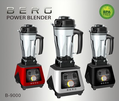 BERG 1500W 2HP COMMERCIAL PROFESSIONAL Jar Deep Clean Blendtec UK
