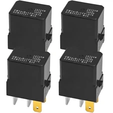 Relay ACM33221 Pack of 4 Multipurpose Automotive Relay 12VDC 4Pins Compatible...