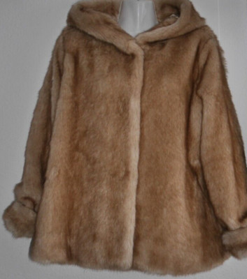FOREVER 21 Damen Kunstfell Jacke,Mantel,Kunstpelz Winter Kunst Pelzjacke, XS-S