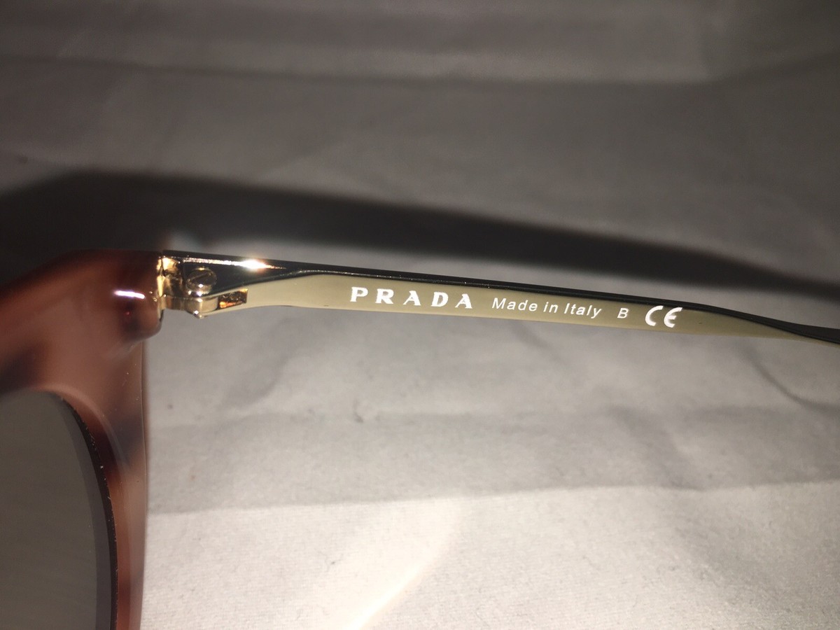 Prada Sunglasses SPR 23S 52022 (Tortoise/Gold) Prada - PR 23ZS Sunglasses | Specs Collective main image 2
