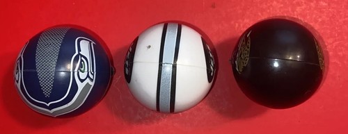 Lote Conjunto de 3 Figuras NFL Estatua Juguete New York Jets Seattle Seahawks Jaguars - Imagen 10 de 13