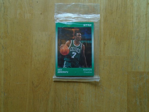 1991 Star Co. Dee Brown Celtics 11 Card Set Sealed - Picture 3 of 3