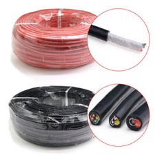 2/3/4Core Power Cable Flexibility Silicone Insulation Sheath Tinned Copper Wire