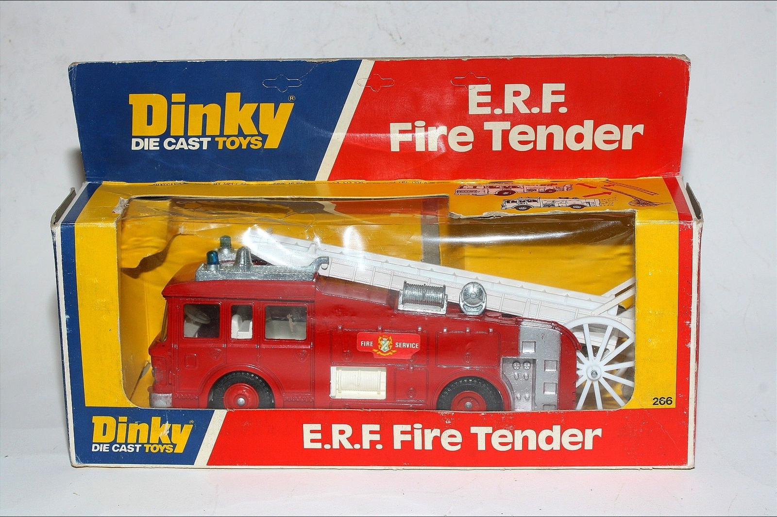 Dinky 266, ERF Fire Tender - Free Price Guide & Review