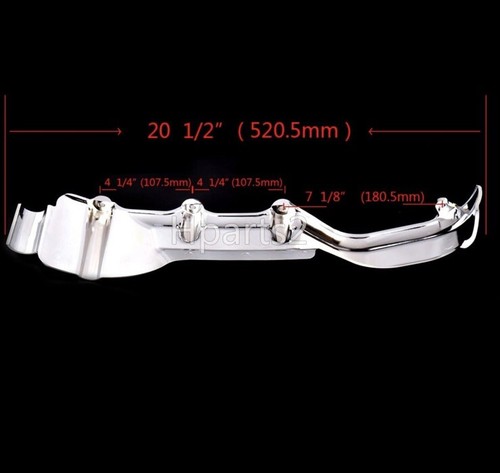 Chrome Inner Primary Covers For Harley Touring Street Glide 2009-2016 FLH X - Bild 5 von 7