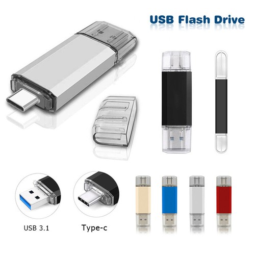 Typ C USB Stick 3.0 256GB 128GB 64GB 32GB 16GB 8G OTG USB C Flash Drive Pendrive - Afbeelding 1 van 17