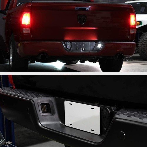 For 2010-2018 RAM 2500/3500 6000K White LED License Plate Light Super Bright USA - Picture 11 of 12