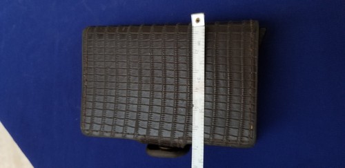 Vintage Montblanc Black Leather card Holder 1990 design - Picture 9 of 12