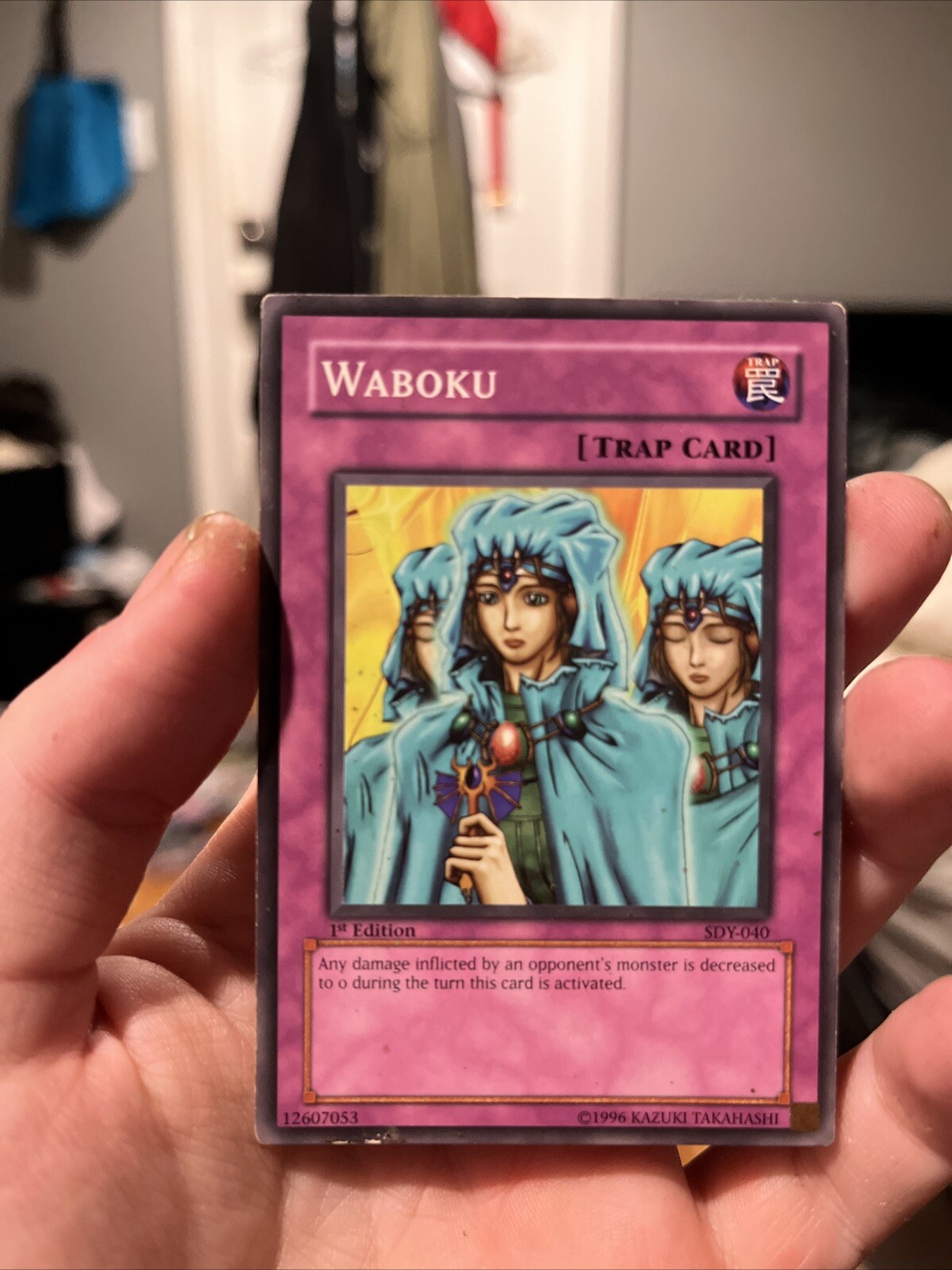 Waboku SDY-040 Yugi 1st Edition Mint Vintage English Starter Deck