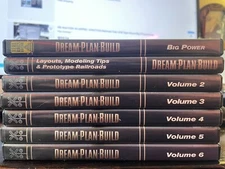Dream Plan Build Model Railroad Series Big Power + volumes 1-6