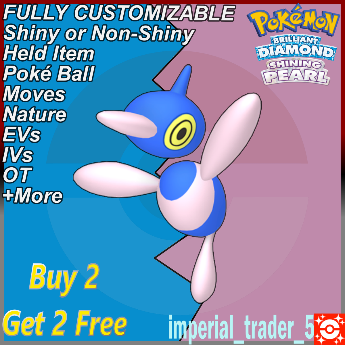 Pokemon Brilliant Diamond & Shining Pearl ✨ Shiny Porygon-Z