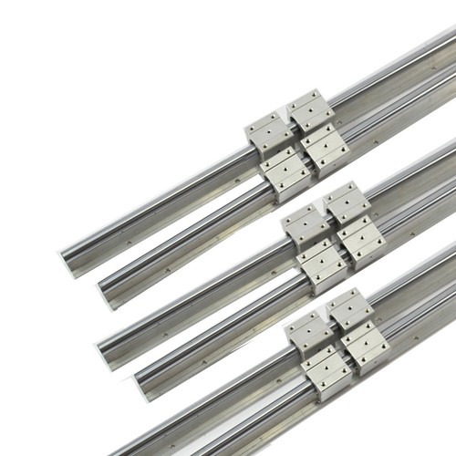 Support Linear Rail SBR16-300/700/1100MM 6 Rails+12 Bearing Blocks For CNC