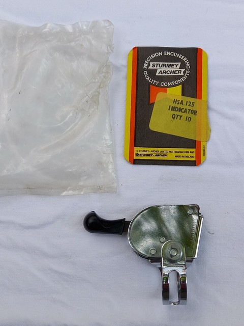 Nos Sturmey Archer Levetta Cambio Shifter 3 Velocità Vintage Colnago Bianchi Nos Sturmey Archer Levetta Cambio Shifter 3 Velocità Vintage Colnago Bianchi