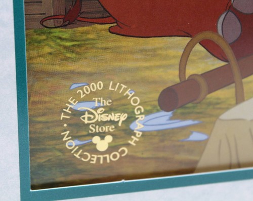 Tarzan Disney Store Exclusive 2000 Commemorative Lithograph 11x14 w/ Envelope - Picture 3 of 12