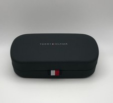 New Authentic Tommy Hilfiger Large Blue Eyeglasses Case Cleaning Cloth