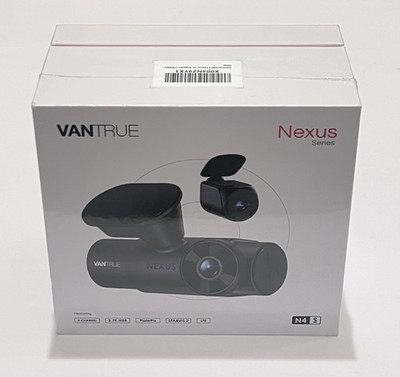 Vantrue Nexus Series N4S 2.7K 3 Channel Dash Cam New Sealed