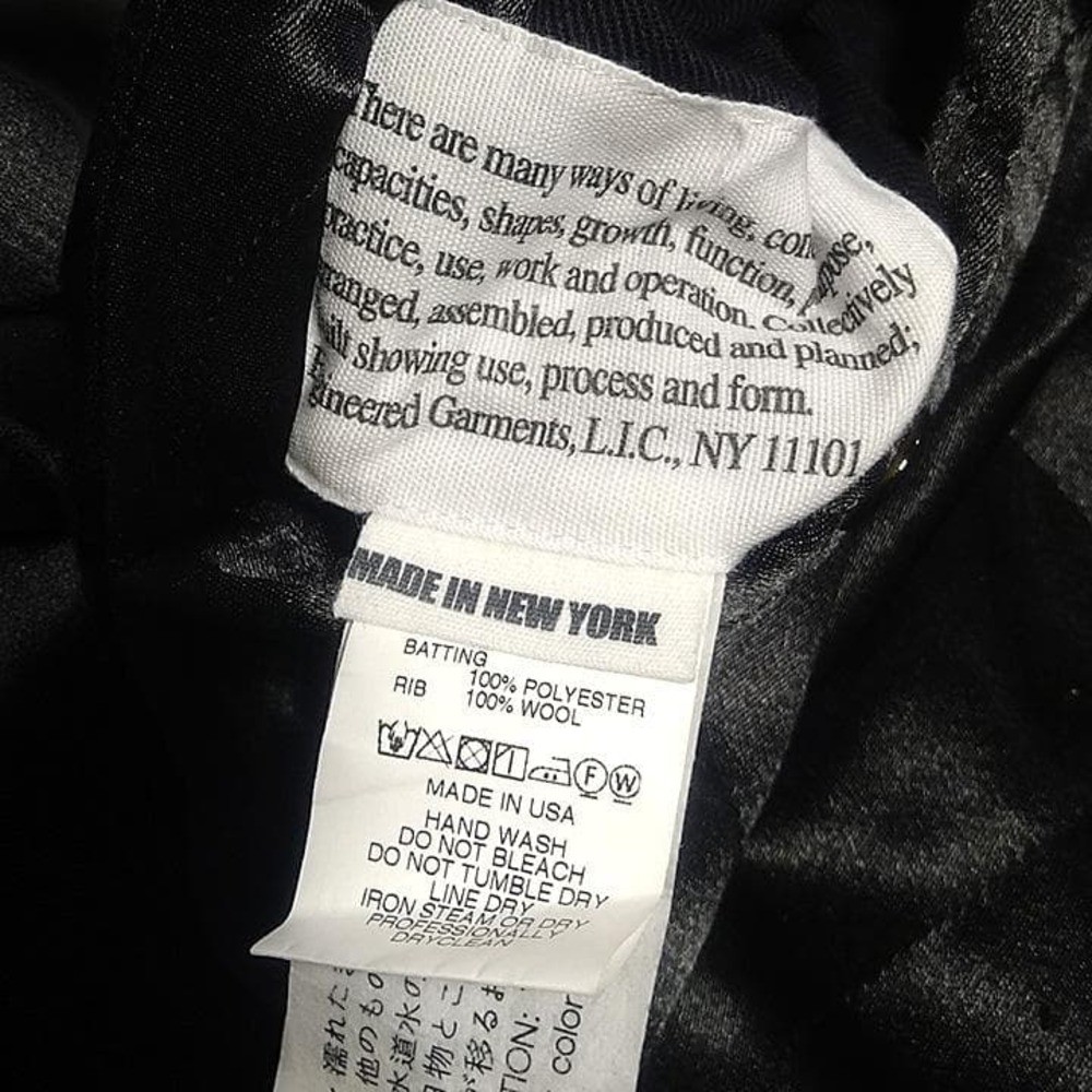 Engineered Garments Deck Jacket Flight Satin Nylo… - image 10