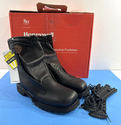 NEW HONEYWELL PRO WARRINGTON BT3003 8'' FIREFIGHTER WILDLAND DUTY BOOTS 13 EEE