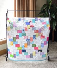 New Baby Girl Handmade Quilt Shower Gift