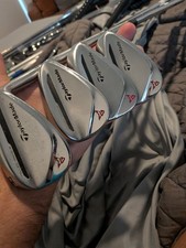 TaylorMade Milled Grind 2 chrome wedge set.48,52,56,60.MG2