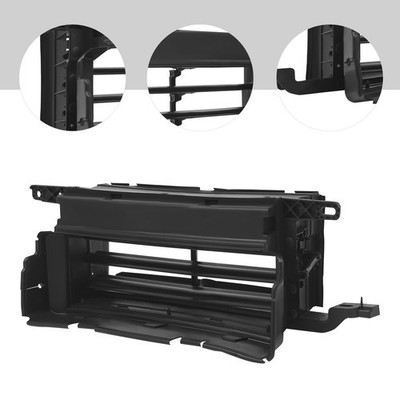 Front Lower Active Grille Shutter For 2018-2022 Ford Expedition 3.5L W/o Motor