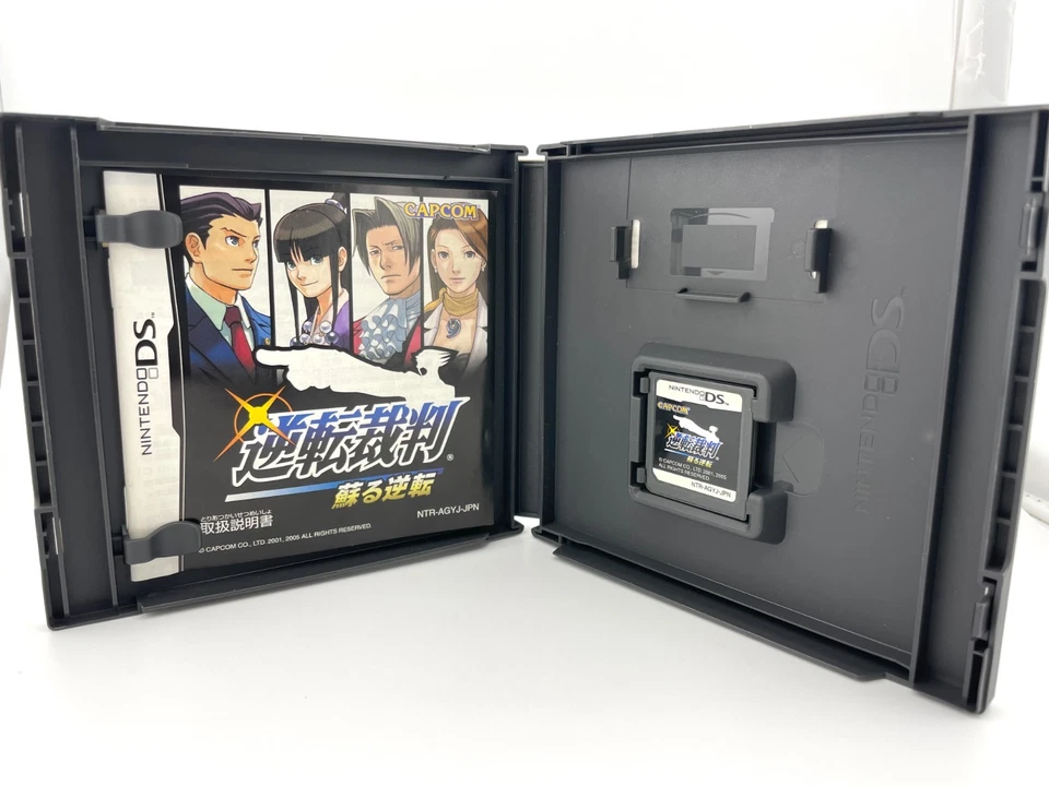 Phoenix Wright Ace Attorney Gyakuten Saiban Game Japan set Nintendo DS NDS - Image 3 of 4