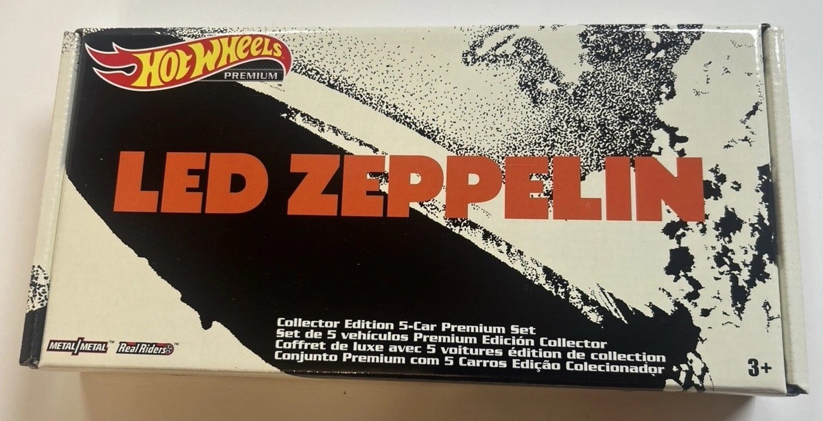 未開封　Hot Wheels LED ZEPPELIN コレクターエディション Hot Wheels Led Zeppelin Set of 5 Collectible Die-Cast