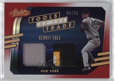 2021 Absolute Tools of the Trade 2 Swatch Spectrum Red 6/25 Gerrit Cole o3p