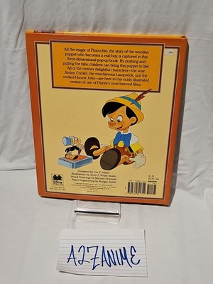 PInocchio ピノキオ　ヴィンテージブック Vintage Walt Disney's Pinocchio Pop-Up Book 1992 | eBay
