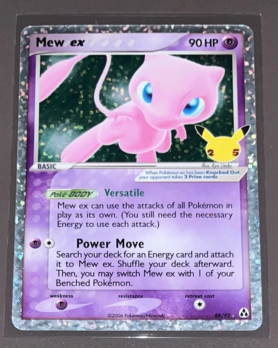 Mew Ex 88/92 Celebrations: Classic Collection for sale | eBay