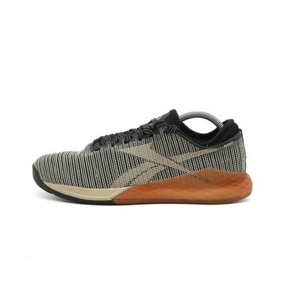 Reebok Damen Nano 9 Sportschuhe Grau Schwarz Low-Top Trainingsschuhe EU 37.5