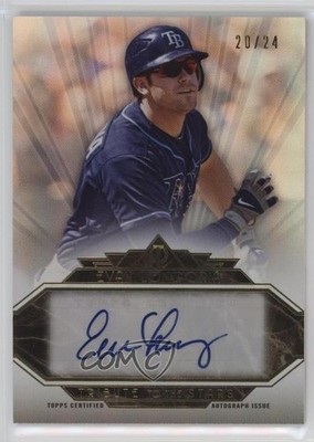 2014 Topps Tribute to the Stars 20/24 Evan Longoria #TSA-EL1 Auto 0u3s