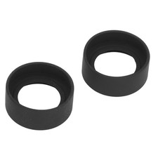 2 Pcs Microscope Eyepiece Eye Cup 41mm Diameter Flat Angle Rubber Eyepiece Cover