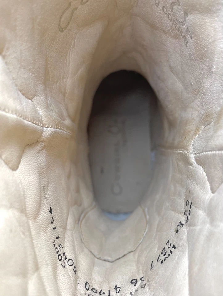 罕见复古 Corral 'Cowgirl Up' 女式皮革马装饰女牛仔靴 6.5 — 第 4/4 张图片