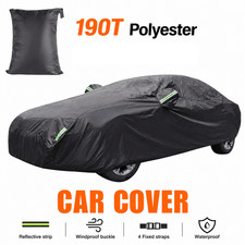 Full Car Cover Waterproof All Weather Protection Anti-UV Rain Snow Anti Scratch