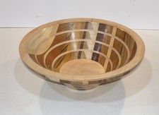 Board Style Segmented Turned Bowl