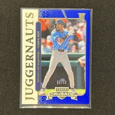 2025 Crusade Chandler Simpson Juggernauts Blue 33/49 Tampa Bay Rays RC