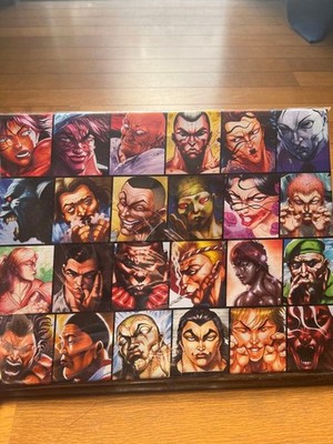 F6 Character Fine Board Baki 30th Anniv. Complete Edition, A+ Condition,