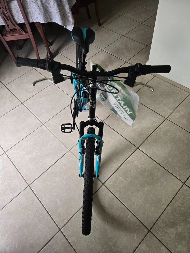 Huffy 26" Trail Runner Women's Mountain Bike, Metallic Pool Blue (New/Restored) - Image 3 of 4