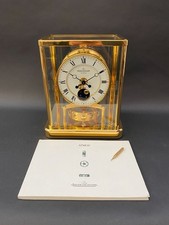 Zz ATMOS Uhr Jaeger LeCoultre - Kaliber 544 mit Mondphase, Top Zustand