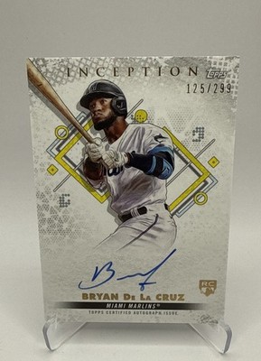 2022 Topps Inception - Rookies & Emerging Stars Autographs Bryan De La Cruz...