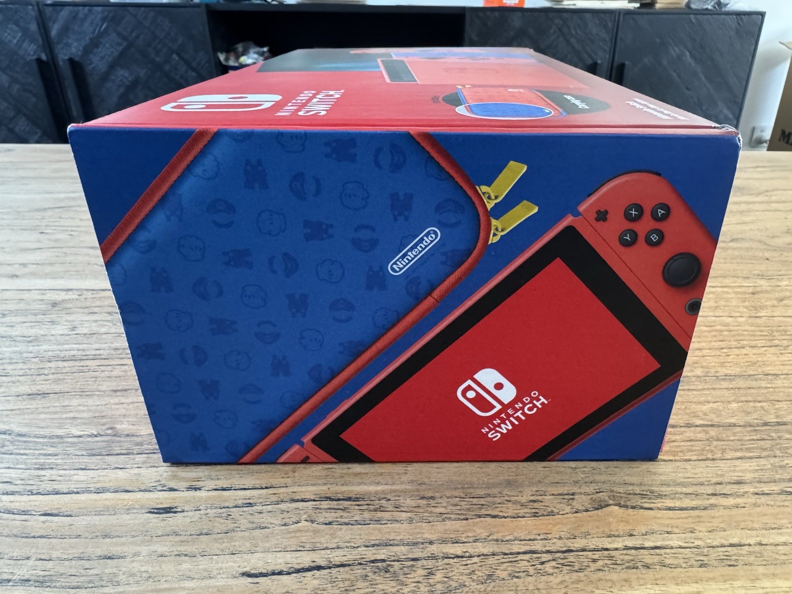 Nintendo Switch Console Mario Red Blue Limited Edition Brand New🔥HOT CONSOLE🔥 — image 3